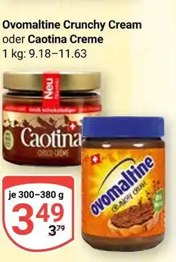 Globus Ovomaltine crunchy cream Angebot