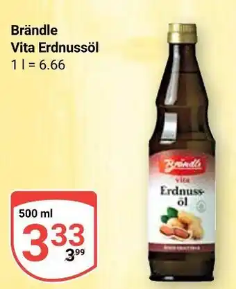 Globus Brändle vita erdnussöl Angebot