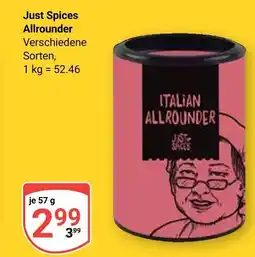 Globus Just spices allrounder Angebot