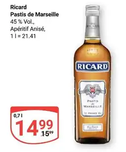 Globus Ricard pastis de marseille Angebot
