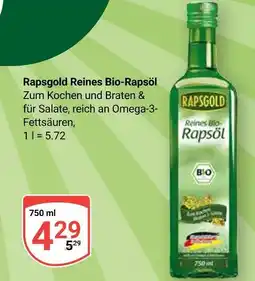 Globus Rapsgold reines bio-rapsöl Angebot