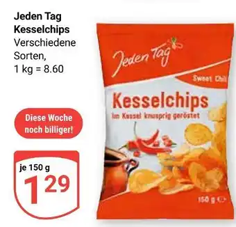 Globus Jeden tag kesselchips Angebot