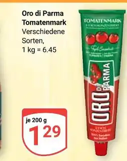 Globus Oro di parma tomatenmark Angebot