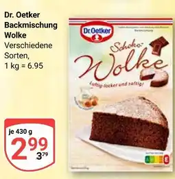 Globus Dr. oetker backmischung wolke Angebot