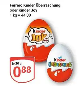 Globus Ferrero kinder überraschung Angebot