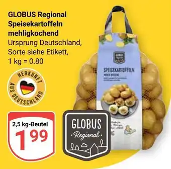 Globus Globus regional speisekartoffeln mehligkochend Angebot