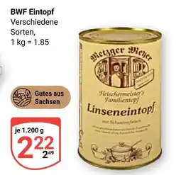 Globus Bwf eintopf Angebot