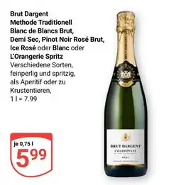 Globus Brut dargent blanc de blancs brut Angebot