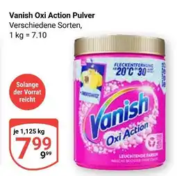 Globus Vanish oxi action pulver Angebot