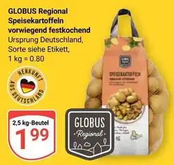 Globus Globus regional speisekartoffeln Angebot