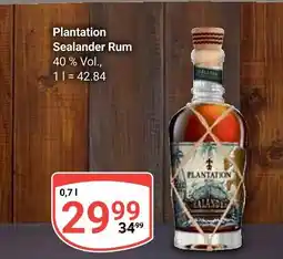 Globus Plantation sealander rum Angebot