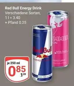 Globus Red bull energy drink Angebot