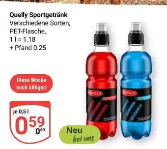 Globus Quelly sportgetränk Angebot