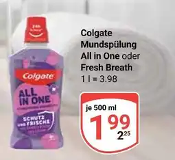 Globus Colgate mundspülung all in one Angebot