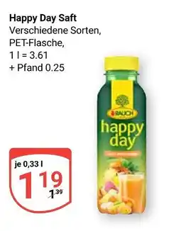 Globus Rauch happy day saft Angebot