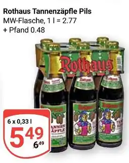 Globus Rothaus tannenzäpfle pils Angebot