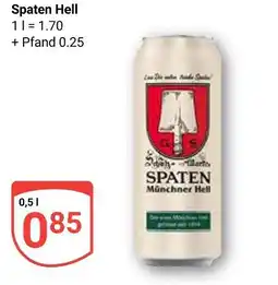 Globus Spaten hell Angebot