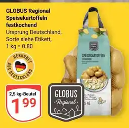 Globus Globus regional speisekartoffeln festkochend Angebot