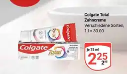 Globus Colgate total zahncreme Angebot