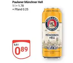 Globus Paulaner münchner hell Angebot