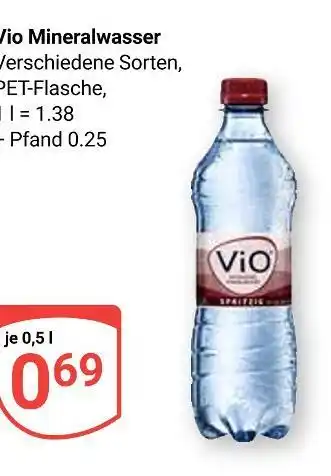 Globus Vio mineralwasser Angebot