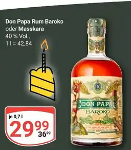 Globus Don papa rum baroko Angebot