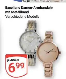 Globus Excellanc damen-armbanduhr mit metallband Angebot