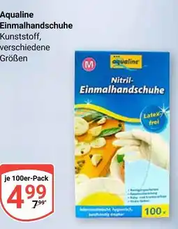 Globus Aqualine einmalhandschuhe Angebot