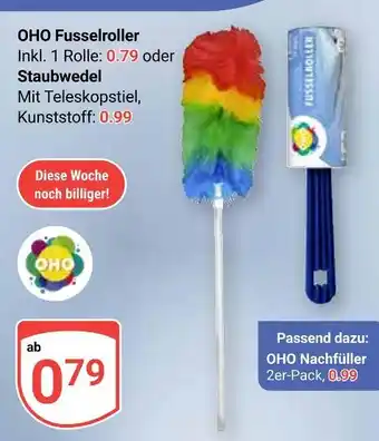 Globus Oho fusselroller Angebot
