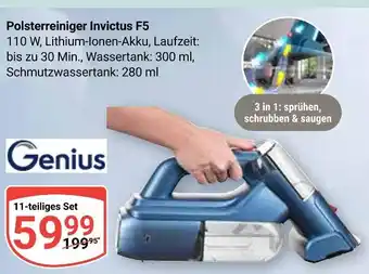 Globus Genius polsterreiniger invictus f5 Angebot