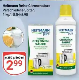 Globus Heitmann reine citronensäure Angebot