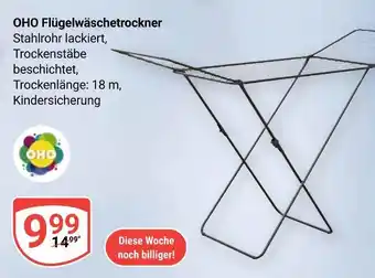 Globus Oho flügelwäschetrockner Angebot