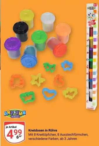 Globus Art & fun knetdosen in röhre Angebot