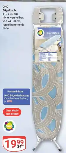 Globus Oho bügeltisch Angebot