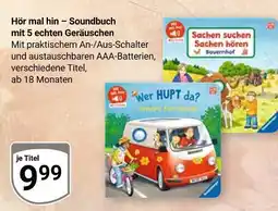 Globus Hör mal hin – soundbuch mit 5 echten geräuschen Angebot