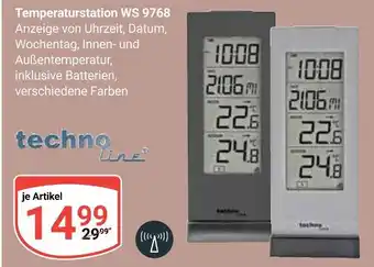 Globus Techno line temperaturstation ws 9768 Angebot