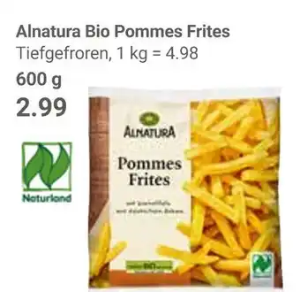 Globus Alnatura bio pommes frites Angebot