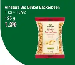 Globus Alnatura bio dinkel backerbsen Angebot