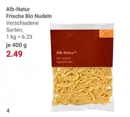 Globus Alb-natur frische bio nudeln Angebot