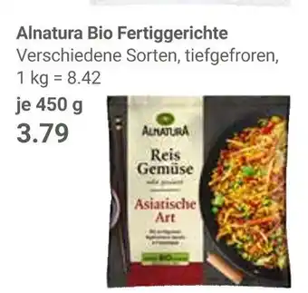 Globus Alnatura bio fertiggerichte Angebot