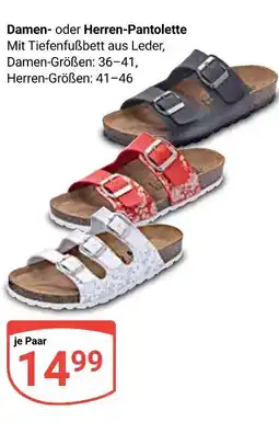Globus Damen-pantolette Angebot
