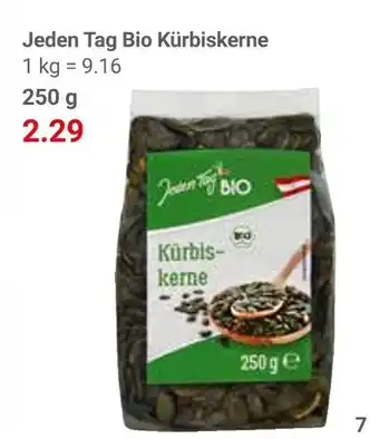 Globus Jeden tag bio kürbiskerne Angebot