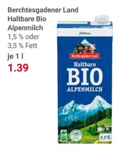 Globus Berchtesgadener land haltbare bio alpenmilch Angebot