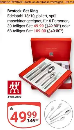 Globus Zwilling besteck-set king 30-teilig Angebot
