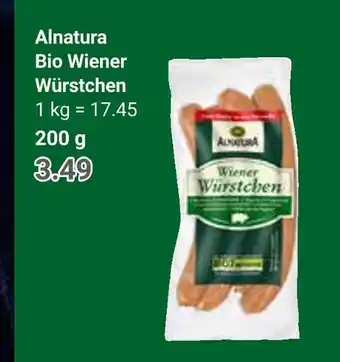 Globus Alnatura bio wiener würstchen Angebot