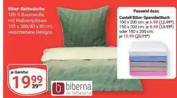 Globus Biberna biber-bettwäsche Angebot