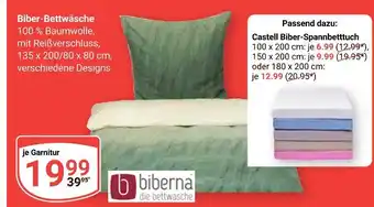 Globus Biberna biber-bettwäsche Angebot