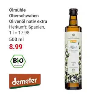 Globus Ölmühle oberschwaben olivenöl nativ extra Angebot