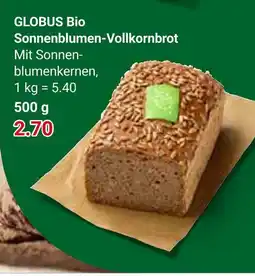 Globus Globus bio sonnenblumen-vollkornbrot Angebot