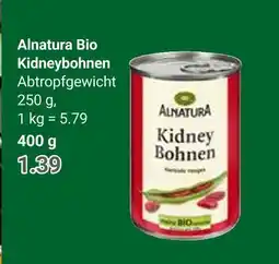 Globus Alnatura bio kidneybohnen Angebot